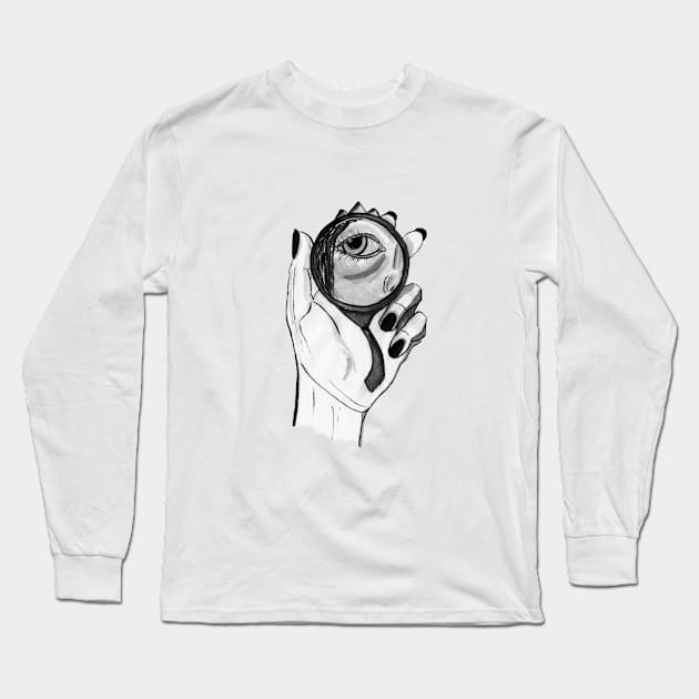 Look at Me Long Sleeve T-Shirt by MrsBaggins